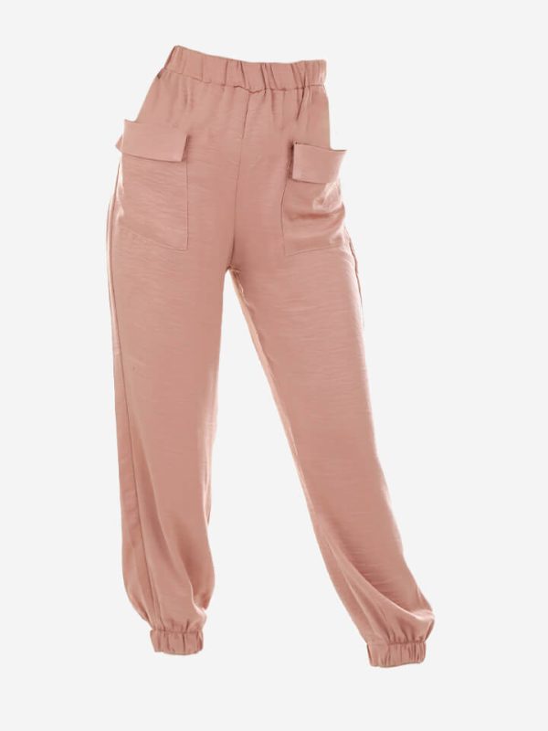 Double Pocket Pants in Pink